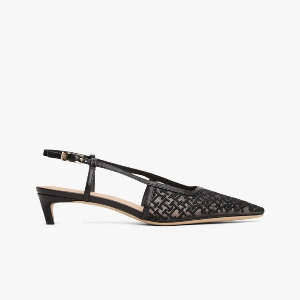 Tommy Hilfiger Monogram Kitten Heels